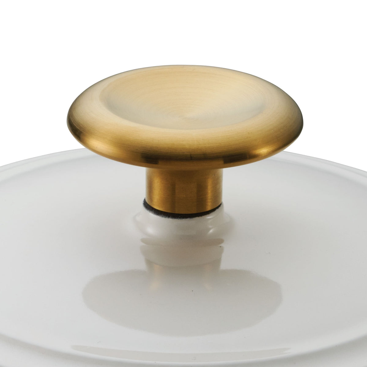 9.5" Enameled Cast Iron Bread Oven - Latte