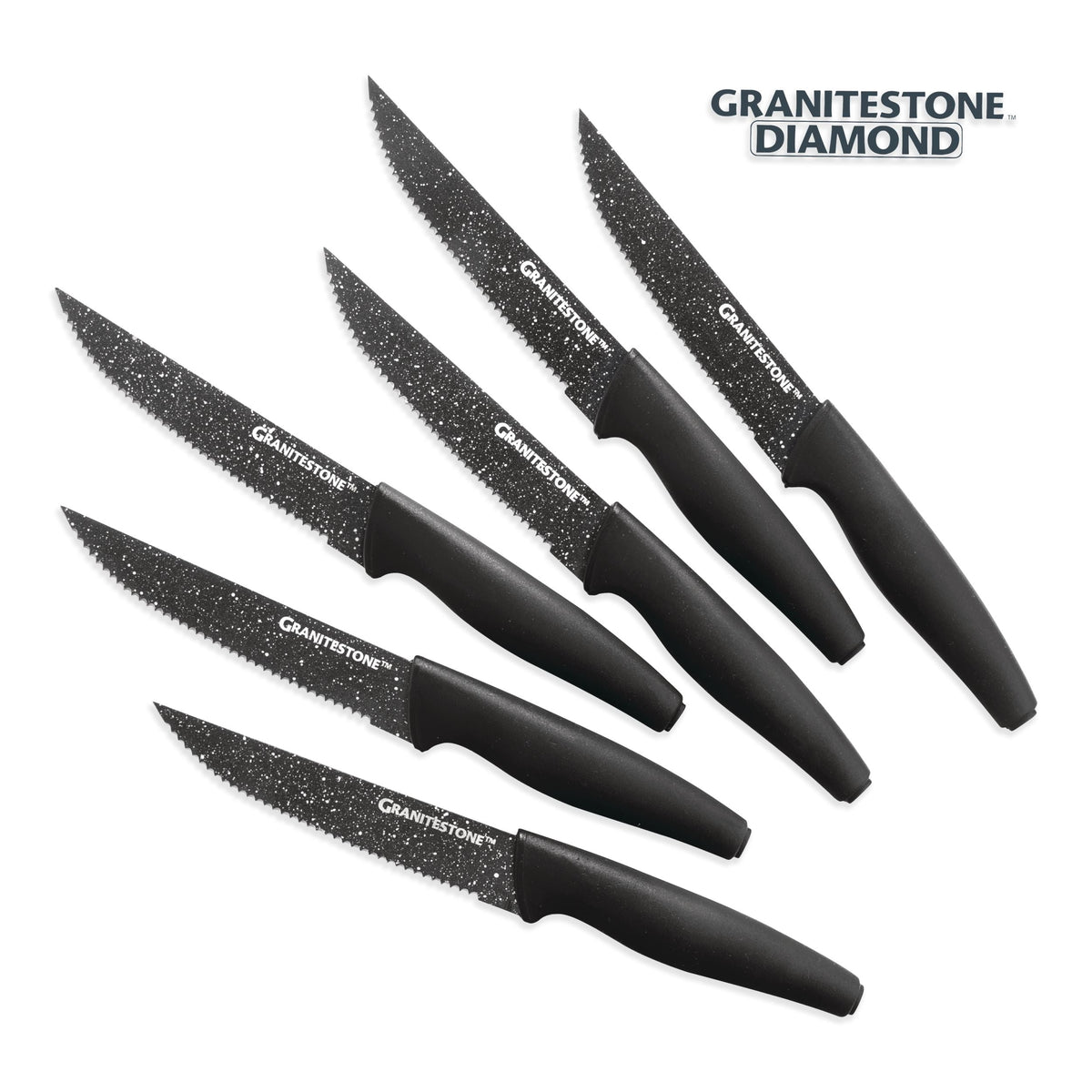 Steak Knife Set, Stainless Steel, 6-pc