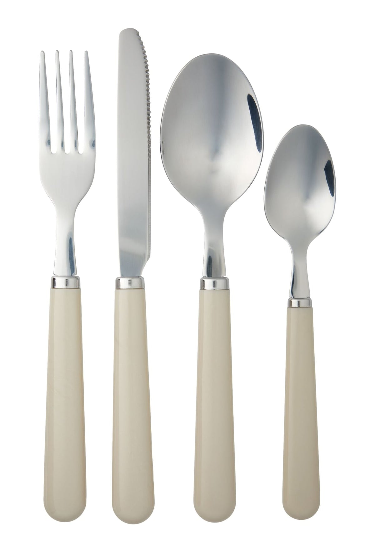 Cutlery Rack with Forks, Knives, Spoons, Teaspoons, Stand