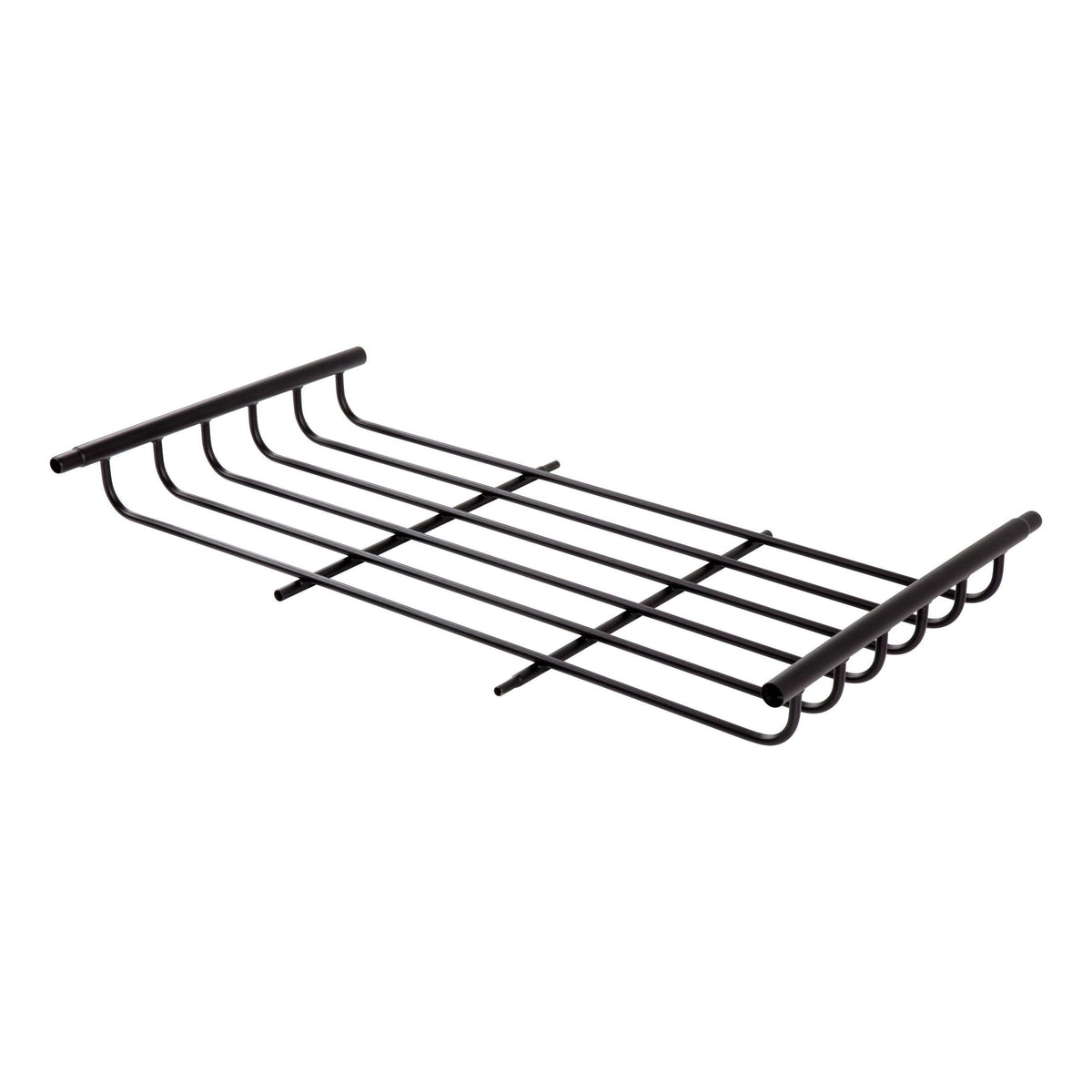 18124 Steel Roof Rack Cargo Basket/Carrier Extension, Black, 6-sq.ft