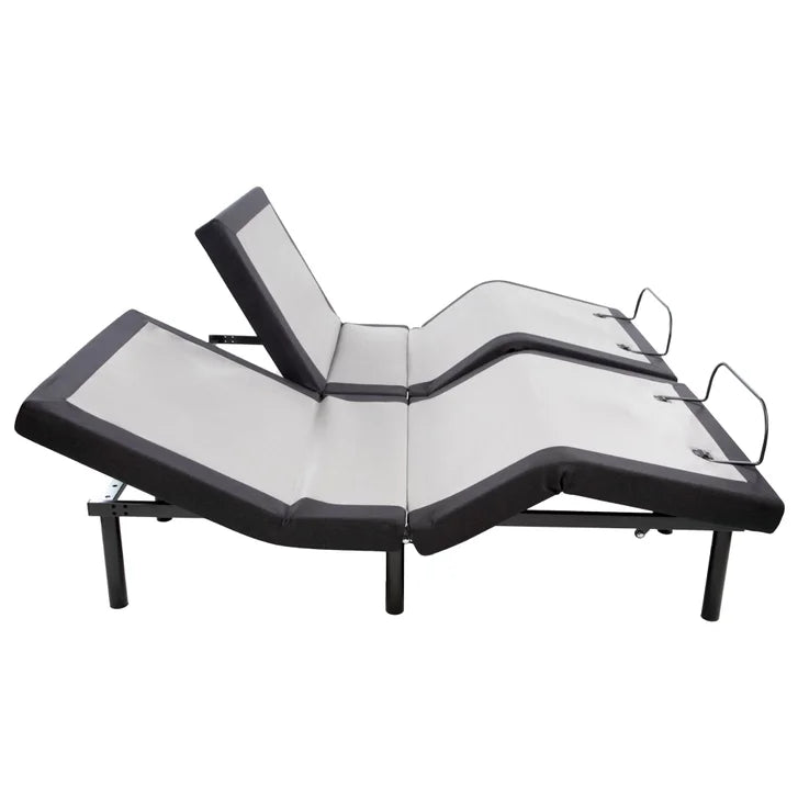 GhostBed Dual Harmony 35.6 cm (14 in.) Hybrid Mattress with Adjustable Bed Base
