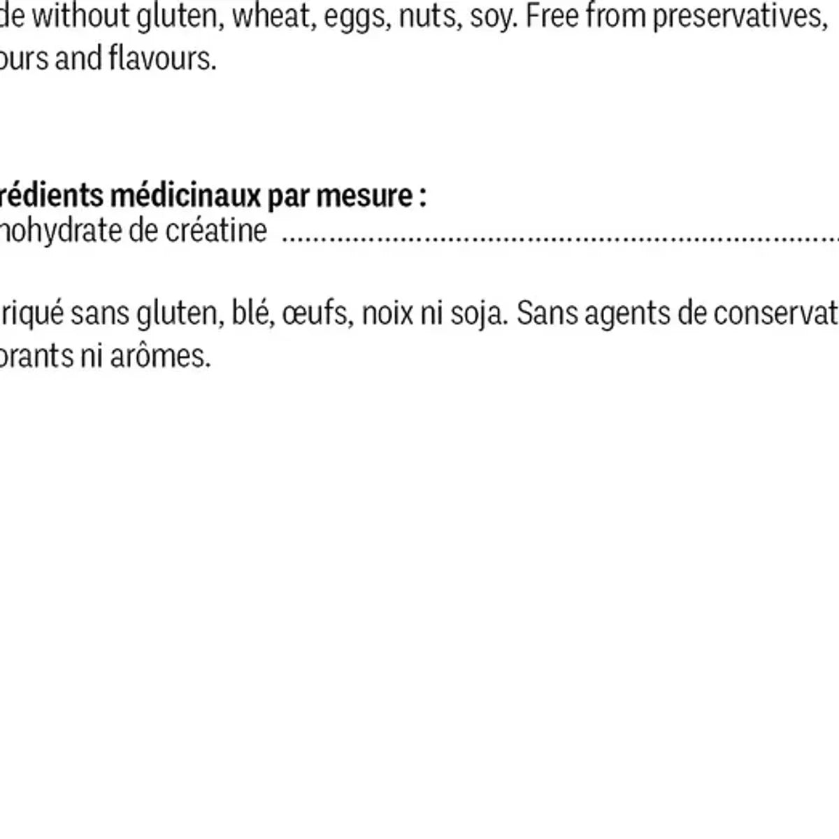 Leanfit Sport Creatine Monohydrate, 1kg
