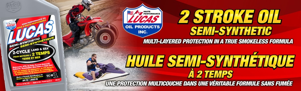 2-Stroke Semi-Synthetic Land & Sea Oil, 946-mL