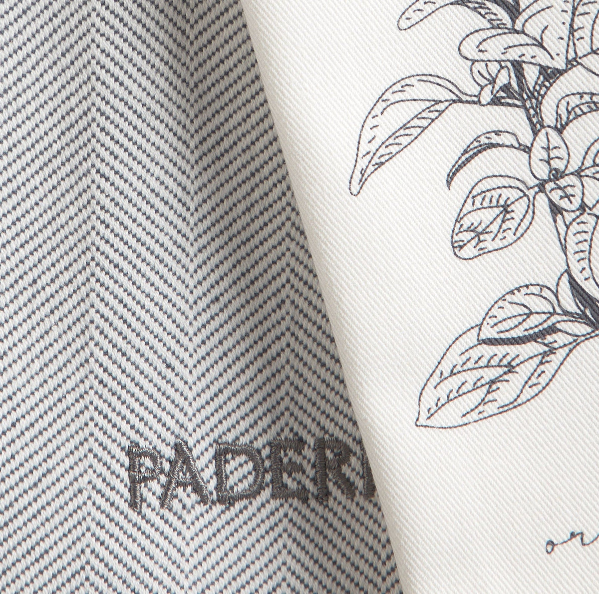 All-Purpose Vegetable-Print Cotton Kitchen Towels, 2-pk