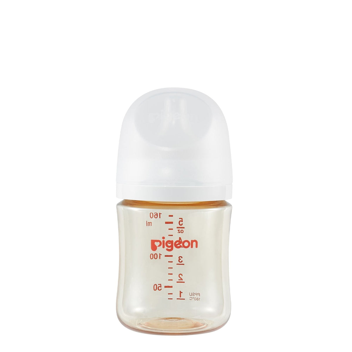 PPSU Bottle with Silicone Nipple (SS), 5-oz, 0 Months+