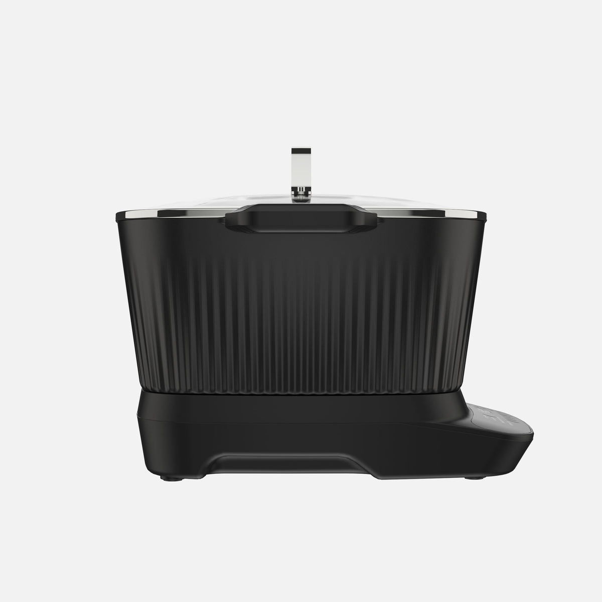 StirMax Digital Programmable Slow/Multi-Cooker with 9 Cooking Pre-Sets, Black