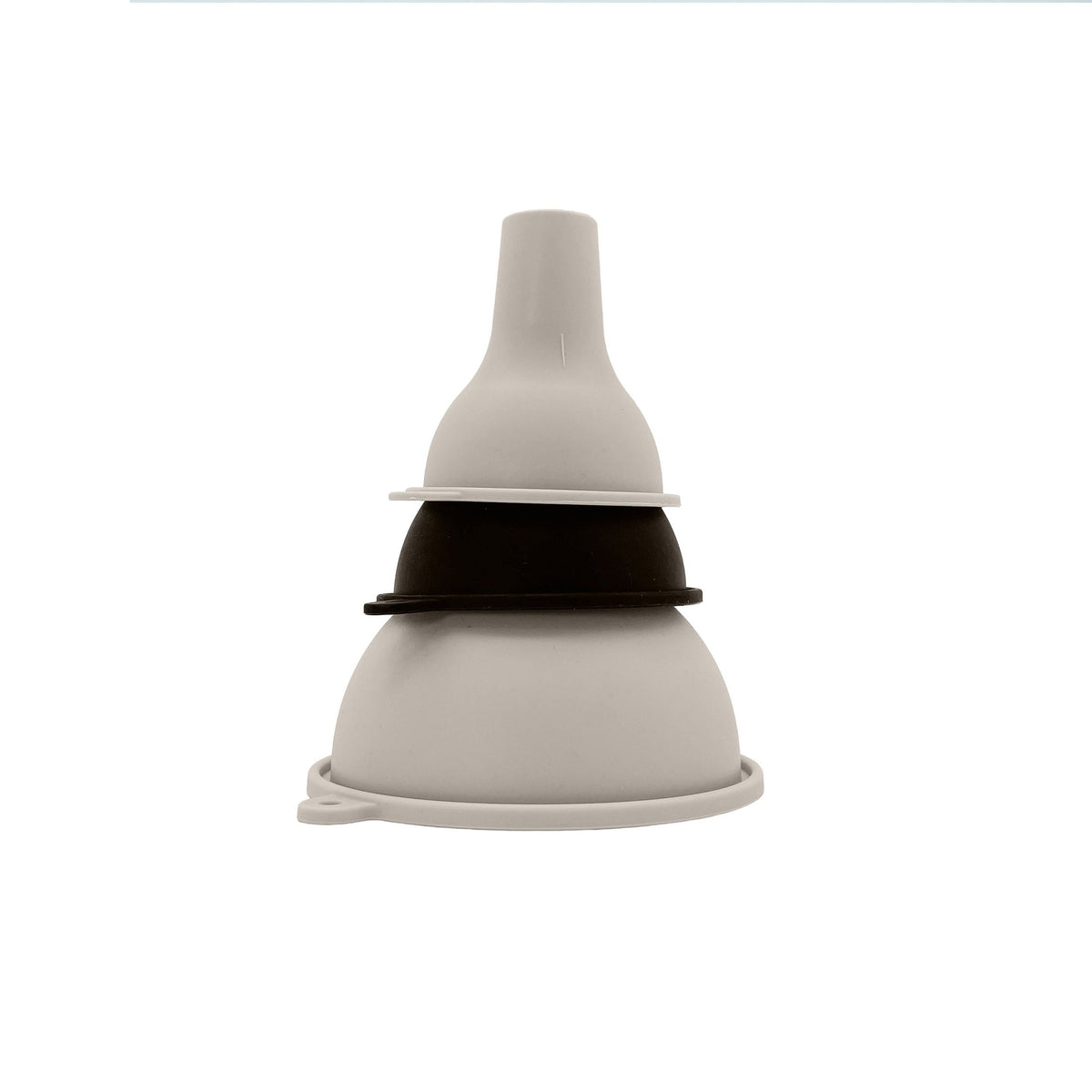 Silicone Funnel Set, 3-pc