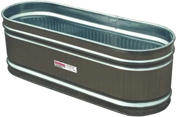 Behlen Country RE226 169-Gallon Galvanized Round-End Tank J6665