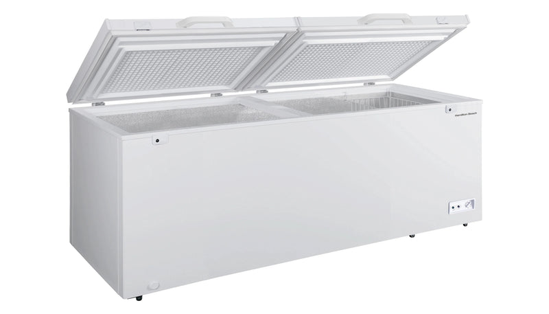 21 Cu. ft. Chest Freezer, Double Doors, HZ9212, White Q1233