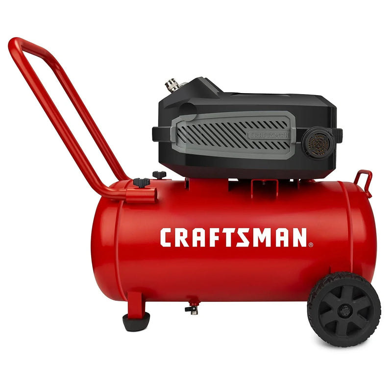 HARD Air Compressor, 10 Gallon 1.8 HP 175 PSI, 4.0CFM@90PSI, Oil Free and Maintenance Free, Portable with Large Wheels, CMXECXA0201041 S1655