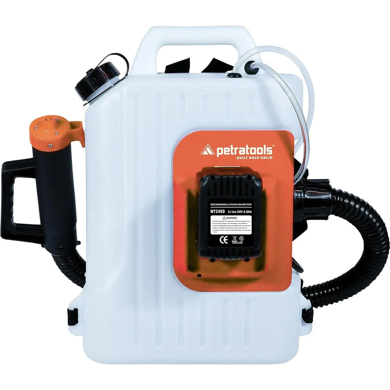 Cordless ULV Cold Fogger Backpack Sprayer, 2.6 Gallon – Battery-Powered Mosquito Fogger for Outdoor Use B4239