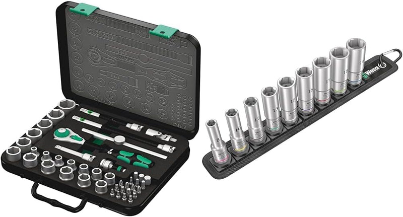 3/8 inch metric ratchet set (43-piece set) E1208