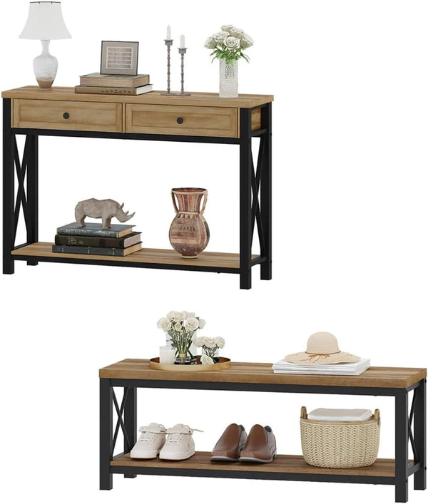 Wooden furniture sets, cabinets with drawers and storage benches with shoe racks, are suitable for entrances, living rooms and bedrooms. A3475