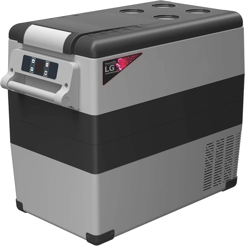 Portable Refrigerator 12 Volt Car Freezer 42 Quart Mini Fridge Freezer (-4°C~68°C) for Truck, RV, Vehicle, Travel, Outdoor -12/24V DC J2996