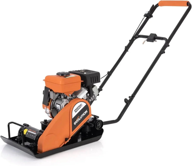 Electric Compactor Plate - Ideal For Levelling Pavement, Artificial Turf Ground Preparation, Patio, Blockwork, Sand, Soil & More X0232