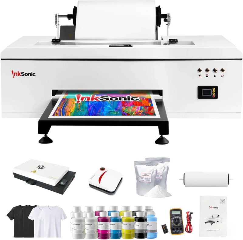 InkSonic R1390 A3 DTF Printer with Oven, T-Shirt Printing Bundle H1898