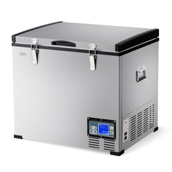 63-Quart Portable Electric Car Cooler Refrigerator / Freezer Compressor for RVs Camping N2546