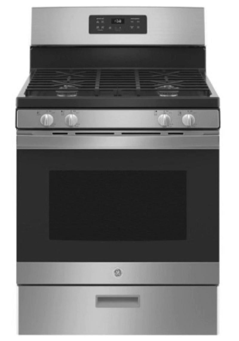 Enjoy cooking and baking 30-in 4 Burners 4.8-cu ft Freestanding GAS Range (Stainless Steel) I8823