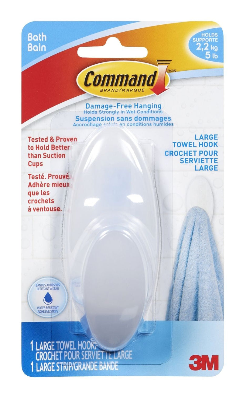 Command Large Bathroom Hook A3788