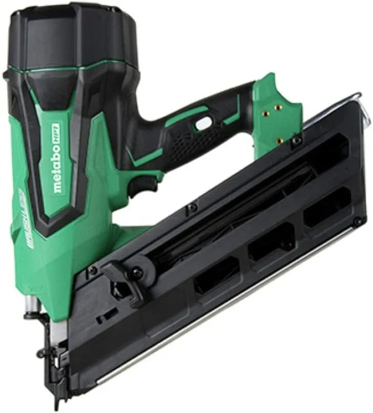 18-volt cordless frame nail gun | Only tool - No batteries | Brushless motor | 2-inch to 3-1/2-inch cut-and-offset circular paper tape nails | 30° magazine | Lifetime tool warranty R1636