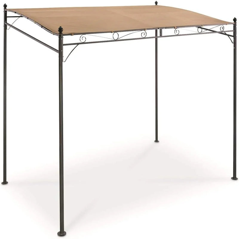 Small pergola 5 feet x 8 feet sunshade tent instant shelter outdoor awning suitable for patios, backyards, gardens, barbecue areas, and sunbathing. C0899
