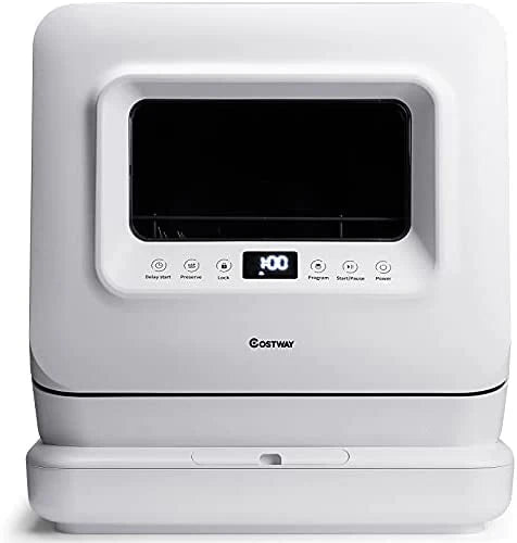 Portable Countertop Dishwasher, with 7.5L Openable Water Tank N9813