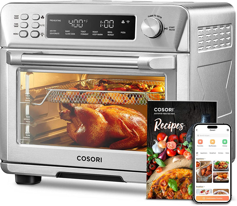 COSORI Toaster Oven Air Fryer Combo, 12-in-1, 26QT Convection Oven Countertop B3851
