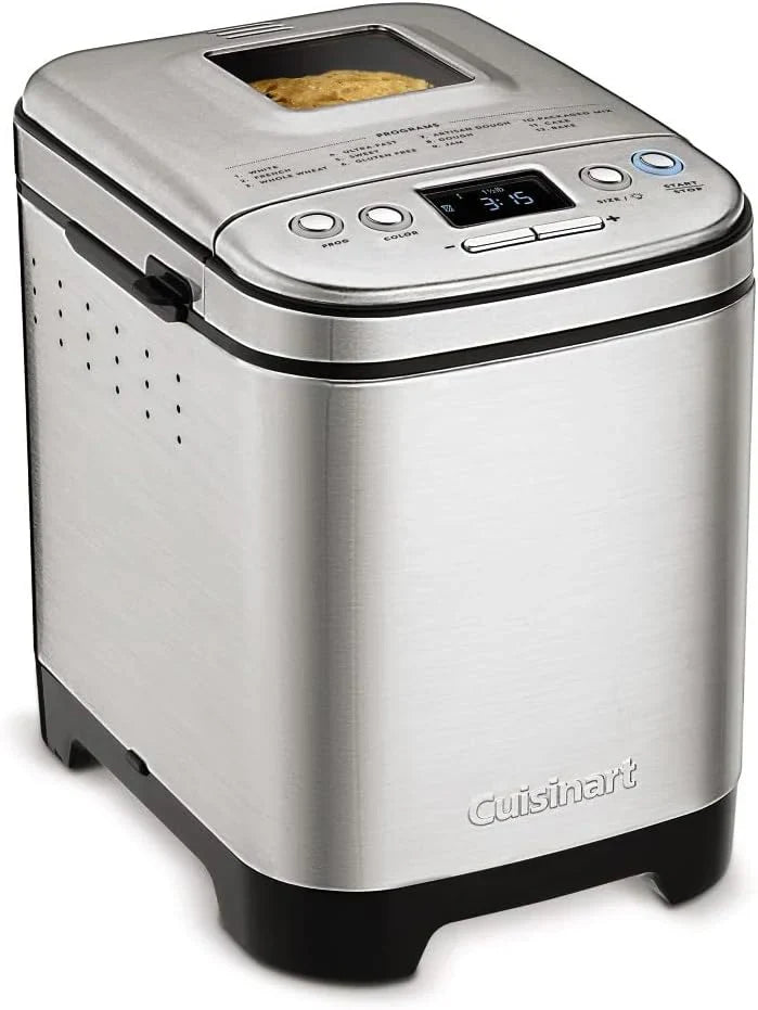 Bread Maker Machine, Compact and Automatic, Up to 2lb Loaves C1364