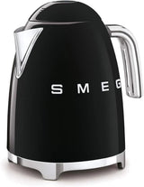Retro style 7-tank electric kettle, featuring automatic power-off function, detachable base and water level indicator, with matte Canobrandt finish.