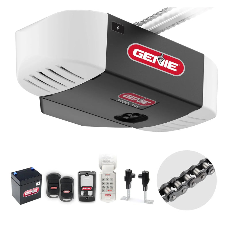 Chain Drive 750 3/4 HPc Garage Door Opener w/Battery Backup - Heavy Duty E2483