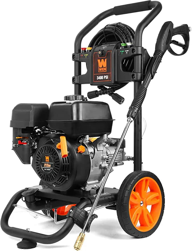 Gas Pressure Washer, 3400 PSI, 2.7 GPM, 212cc Engine, CARB Compliant M2737