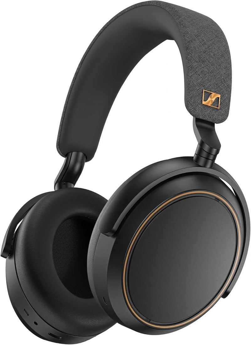 Consumer-grade audio power 4 wireless headphones - Support Wireless connection, equipped with adaptive noise cancellation function, clear calls, up to 60 hours of battery life, and customizable sound effects. White model. C4670