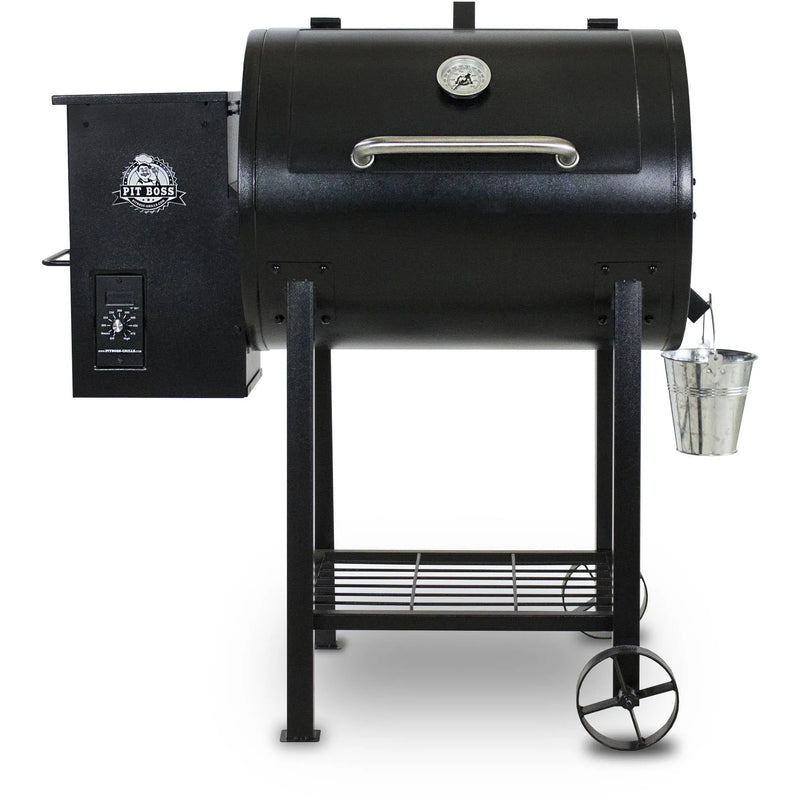 Wood Fired Pellet Grill with Flame Broiler, 700 Sq. In. Cooking Space L4044