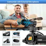 Video Camera Vlogging Camera Recorder FHD 1080P