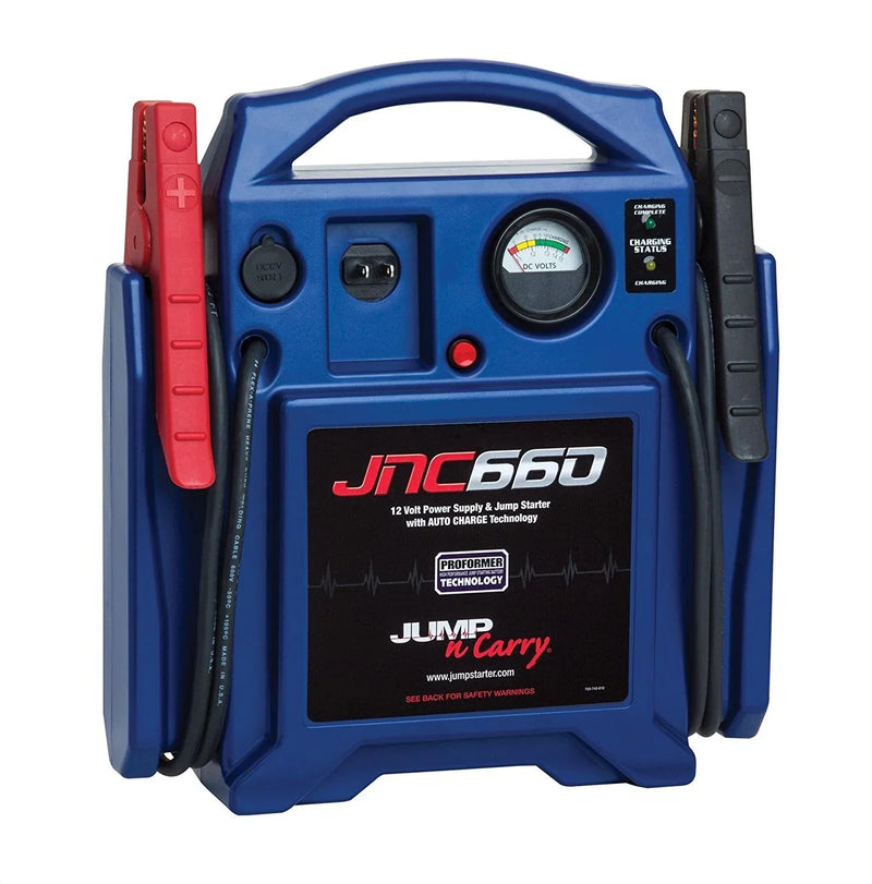 Clore Automotive Jump-N-Carry JNC660 1700 Peak Amp 12 Volt Jump Starter R1107