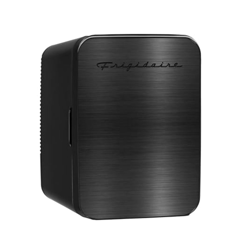 10L 15-Can Mini Personal Fridge – Black Stainless Z0642