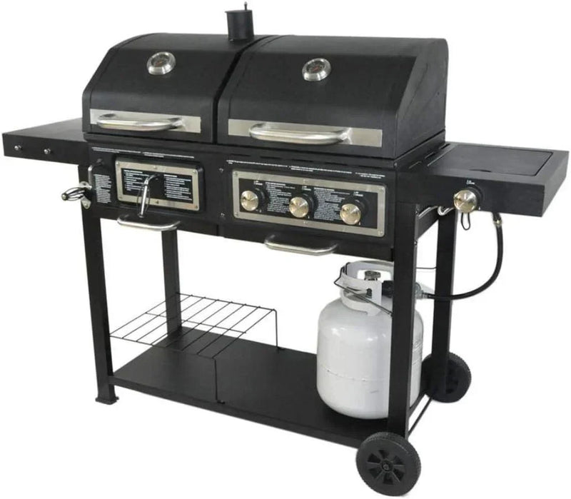 Dual Fuel Combination Charcoal/Gas Grill K1043