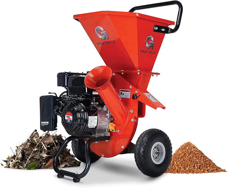 Wood Chipper Shredder Mulcher Heavy Duty Gas Powered C3299