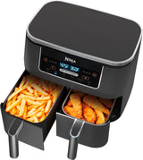 DualZone 6-in-1 8-Qt Air Fryer – Black
