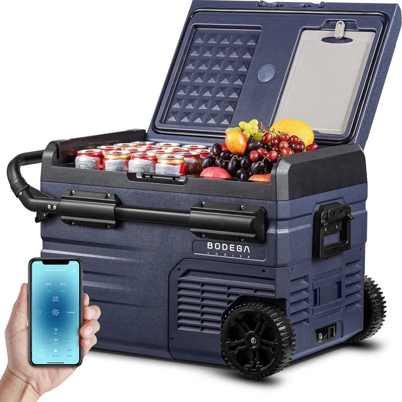 12 Volt 37 Qt. Portable Car Refrigerator, Car Freezer for Outdoor, Camping, Travel, RV,APP Control C5581