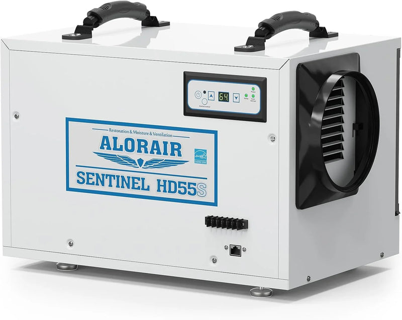 Basement/Mezzanine Dehumidifier Removal Service, 120 pounds/square foot (saturated state), 55 tank commercial dehumidifier, automatic defrosting, cETL standard, optional remote monitoring H2328