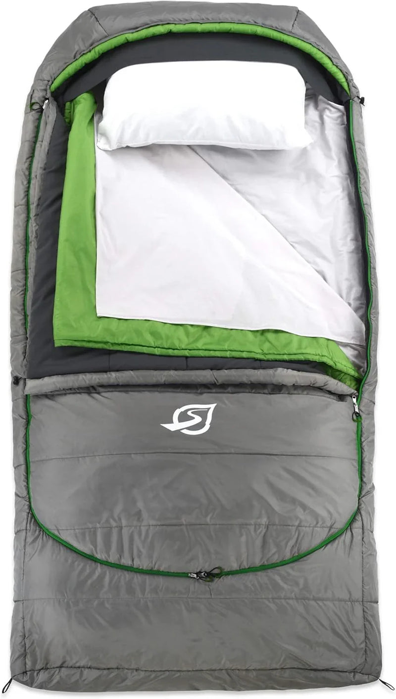 Adult Cloud-style sleeping bag - Adjustable multi-layer design, suitable for use in 3 to 4 seasons - Includes cotton bedding P3330