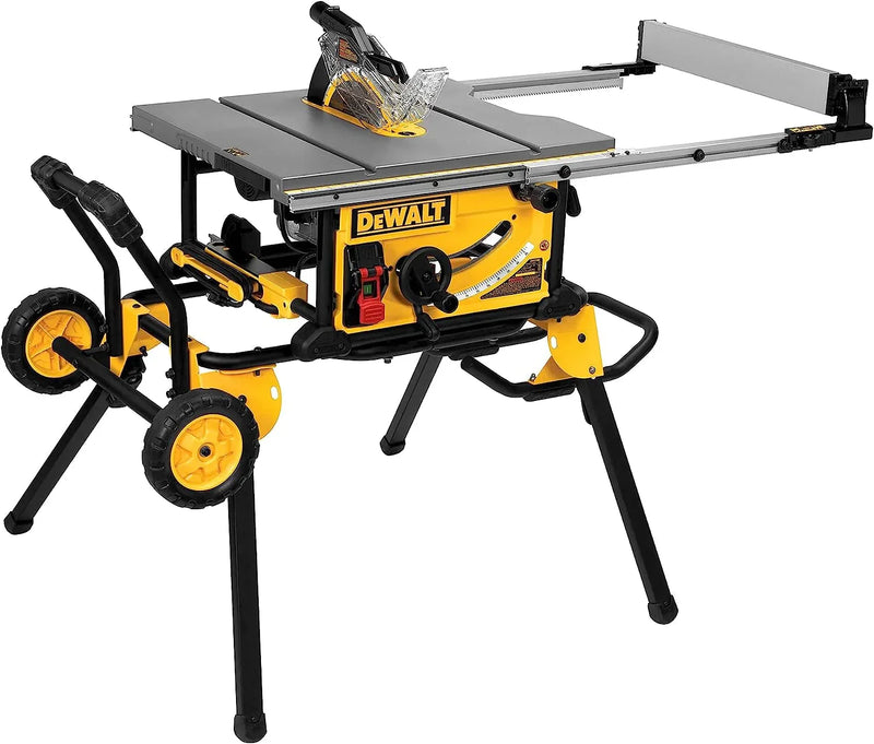 10 Inch Table Saw, 32-1/2 Inch Rip Capacity, 15 Amp Motor, With Rolling U7959
