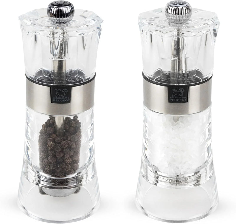 5.5-inch model, transparent salt and pepper grinding set P7225
