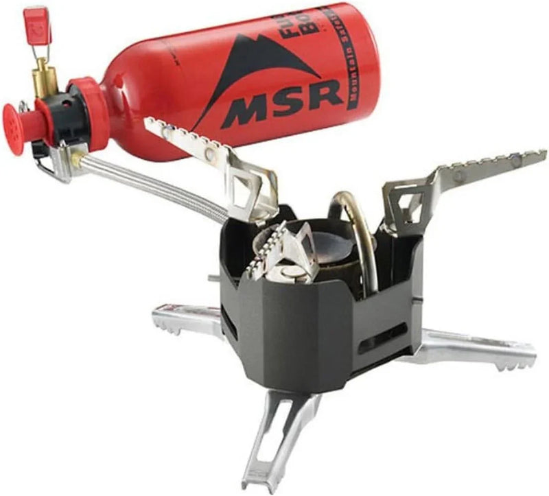 Multi-fuel camping stove for mountain exploration K3434