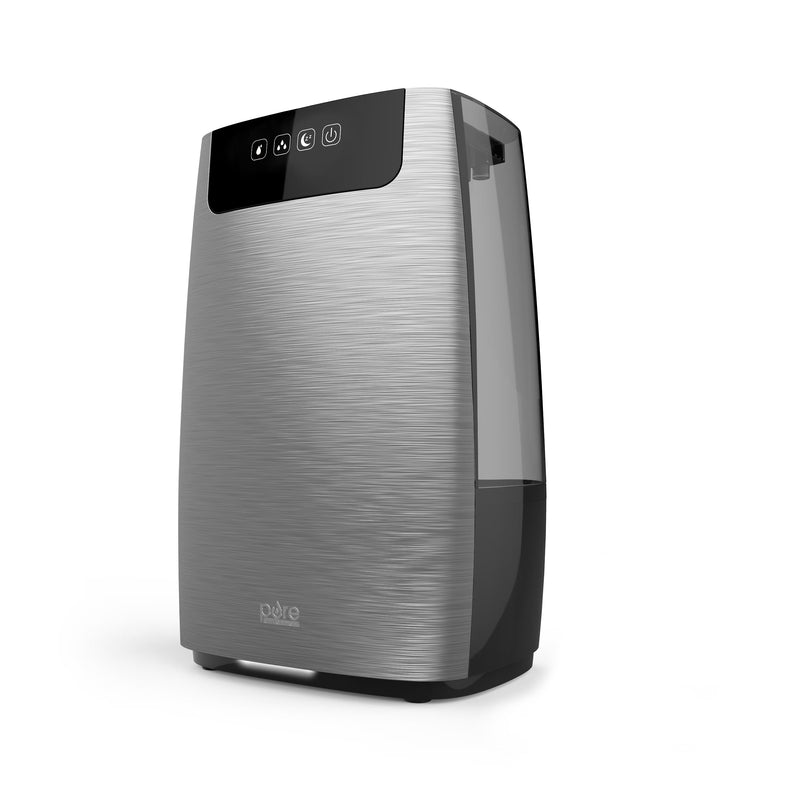 Enrichment HumeXL Ultrasonic Cool Mist Humidifier - Large, Easy-to-Clean Tank, High/Low Mist, 2 360 Mist Nozzles and Night Mode X4742