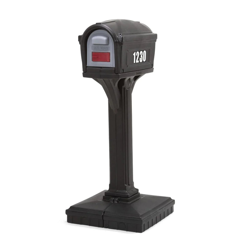 Classic Black Plastic Mailbox S3439