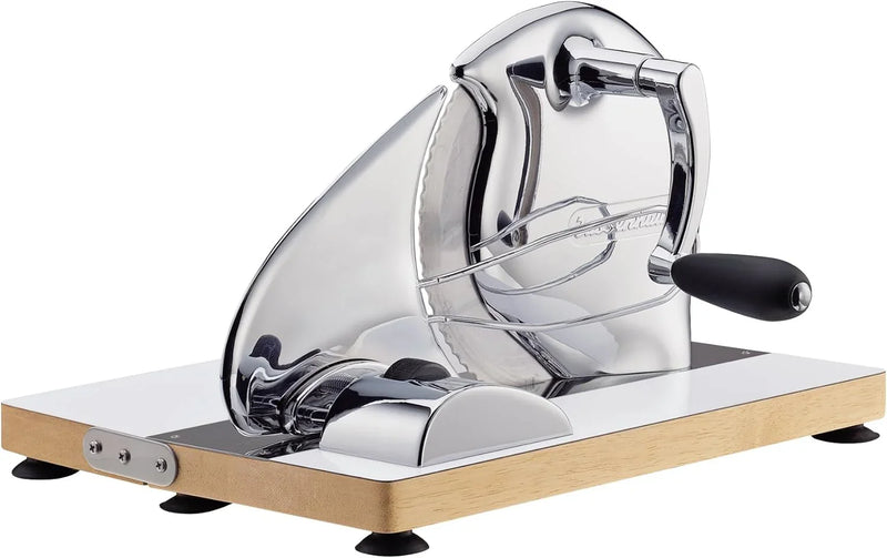 Stainless steel bread slicer (silver brown)) V2093