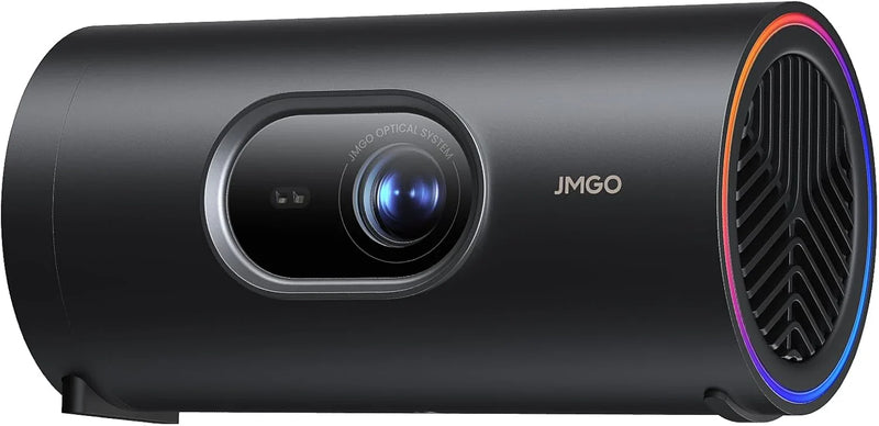1080P intelligent portable projector, Google TV, 400 lumens, 8-watt Dolby Digital Sound, 3D activation function, HDR10 standard, mini projector with Wi-Fi and Wireless functions, suitable for home and outdoor use, equipped with optical filter. A5422