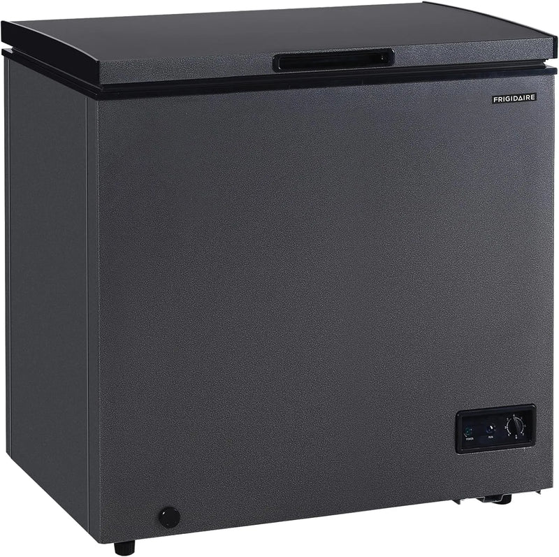 7 Cu. Ft. Chest Freezer, Granita Finish, Adjustable Thermostat, Easy Defrost, Removable Basket M7152